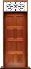 8 panel: double door + sidelight on left
