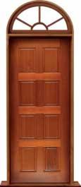 8 panel: double door + sidelight on left