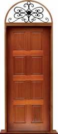 8 panel: double door + sidelight on left