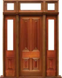 cricket bat: door in frame