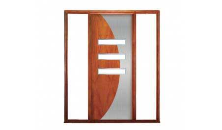 rio: single door +  two fixed glass